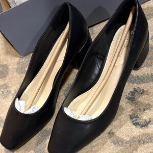 Liz Claiborne Black Block Heel Shoes